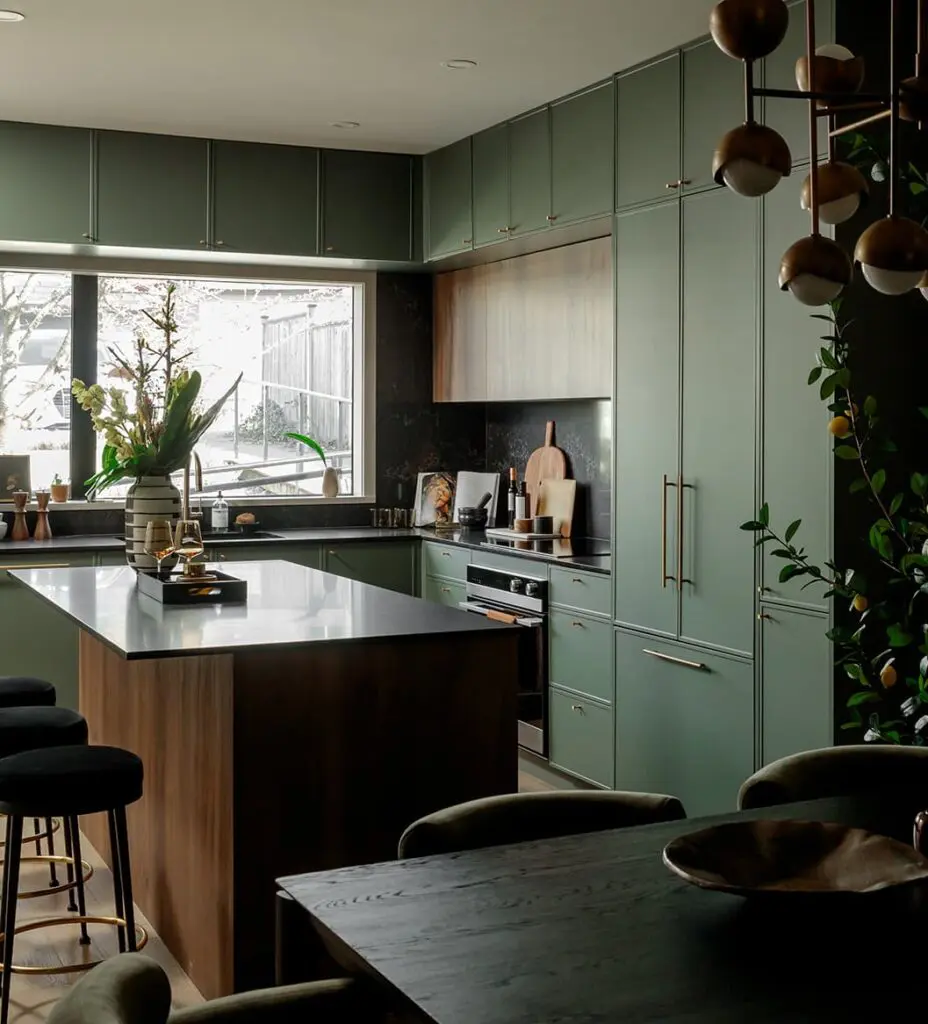 Gourmet kitchens designed by House of Bohn in Morrison Walk Townhomes